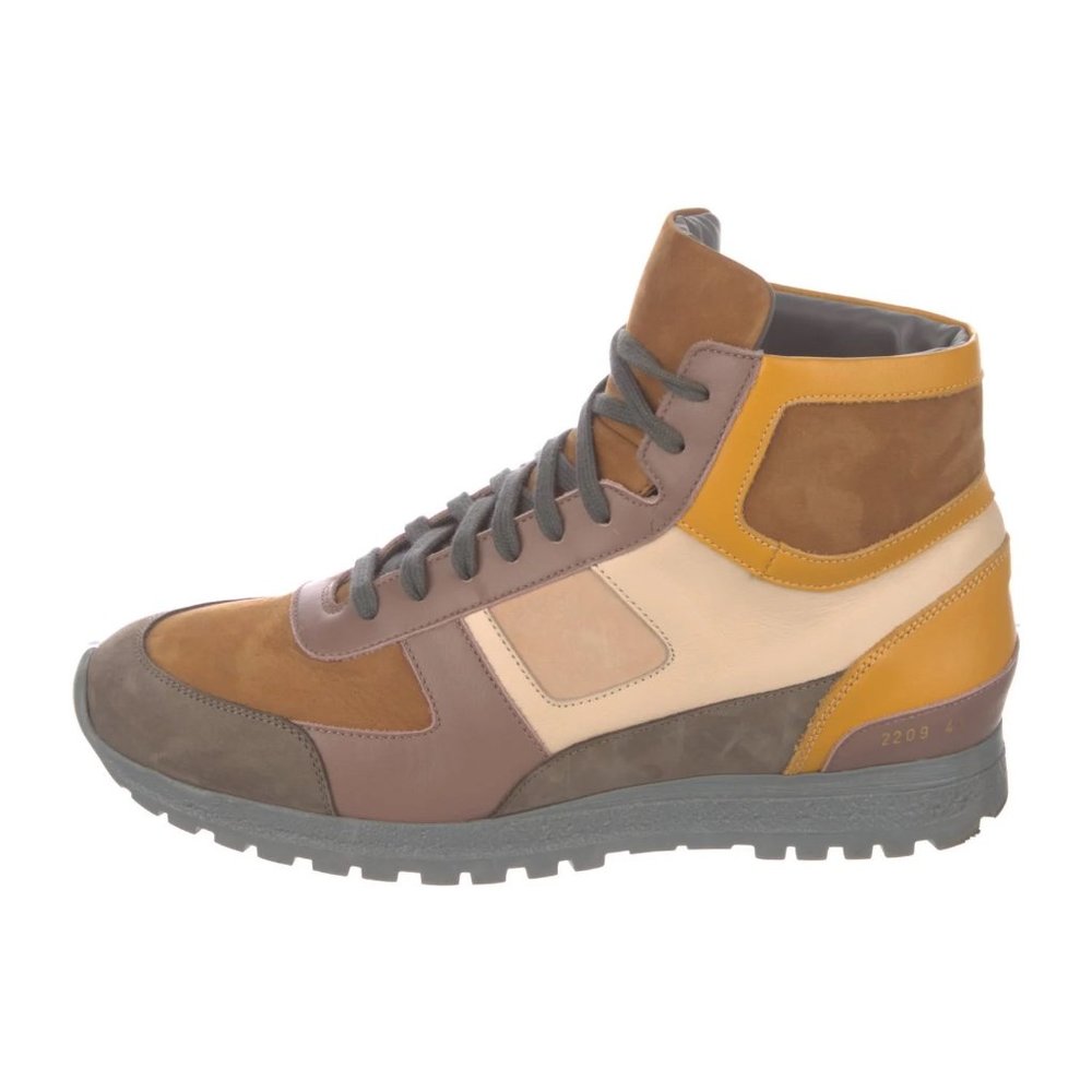 Robert Geller X Common Projects Hiker - Leather High Top Sneaker/Boot (Size 41)